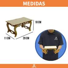 Candy Bar Mesa De Dulces 10 Muebles Mdf Armable Económica - Beis - Ver 8