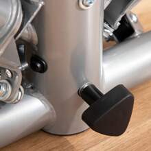 HOMCOM Stepper con Manillar Ajustable, Empuñaduras Antideslizantes y Bandas Elásticas, Fitness Stepper con Monitor LCD para Hogar y Gimnasio, Negro y Plateado - Plateado - Ver 8