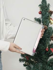 粉色植物保护套适用于 iPad 9.7 英寸（第 6/5 代，2018/2017）Mini4/5、Air4/5 10.9 英寸，带笔架 - 彩色 - 查看 6