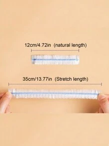 Large Quantity Version Disposable Fresh-Keeping Wrap Set For Home Use, Including Anti-Fly & Insect Fresh-Keeping Cover, Refrigerator Leftovers Wraps, Bowl & Dish Covers - Clear - View 5