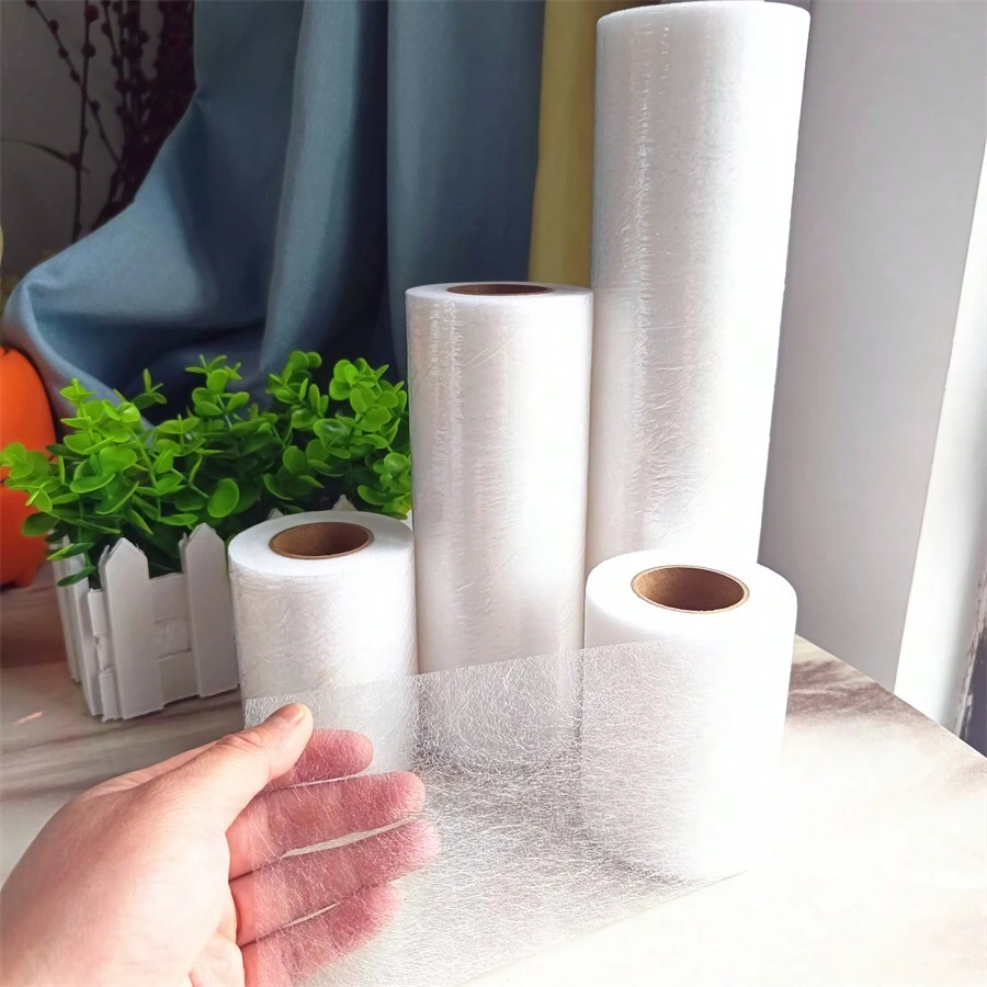 1 Cuộn Băng Keo Hai Mặt Rộng 10/20/30cm X Dài 30m, Lớp Lót Lưới Nhiệt Hai Mặt Dùng Để May Quần Áo, Váy, Vải, Phụ Kiện May Vá Thủ Công