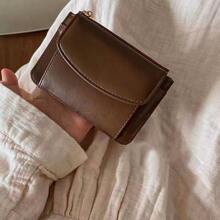 韩版高档零钱包带多功能卡槽 PU皮革纯色设计现货卡包钱包名片夹信用卡包女士女士钱包迷你钱包零钱包卡包