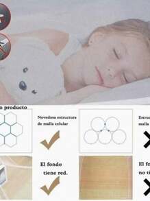 Mosquitera Pabellon Cama 1.8*2*1.5m Plegable 2 Puertas Abajo - Azul - Ver 6