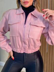 Women Jackets - Hồng - Xem 1