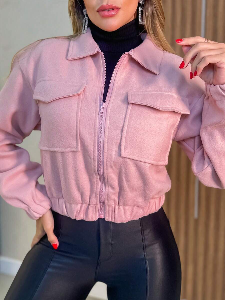 Women Jackets - Hồng - Xem 1