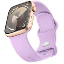 Dây đeo đồng hồ thể thao tương thích với Apple Watch 46mm 41mm 45mm 49mm 40mm 44mm 38mm 42mm, Dây đeo silicon mềm thay thế cho dây đeo đồng hồ Apple tương thích với Apple Watch Ultra 2/Ultra SE/SE 2 Series 10 9 8 7 6 5 4 3 2 1 dành cho nam nữ - 38mm/40mm/41mm - Xem 16