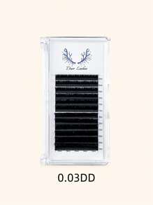 Volume Eyelash Extension Classic Individual Eyelash Extensions 1 Box Volume Eyelash Extensions Lash Extensions Mixed Tray 8-15mm - Black - View 11