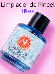 M.C. Acrylic Nail Brush Cleaner Nails - Blue - View 2