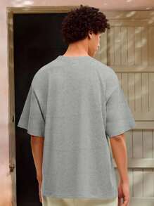 Men T-Shirts - Màu Xám nhạt - Xem 2