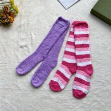 Women Over The Calf Socks - Nhiều màu - Xem 3