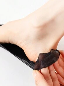 9雙女士夏季隱形襪,薄款純色基礎款網眼露腳襪 - 彩色 - 查看 5