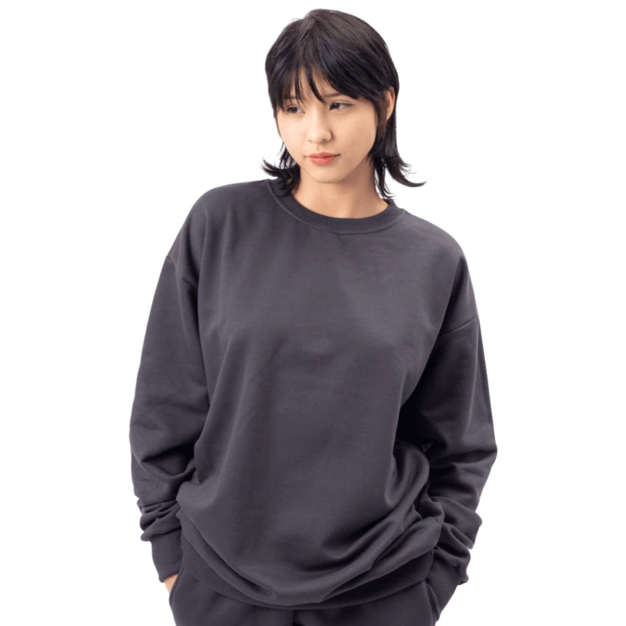 Men Sweatshirts - Màu xám đen - Xem 1