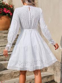 Women Dresses - 白色 - 查看 6