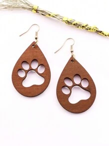 Music Note Drop Earrings