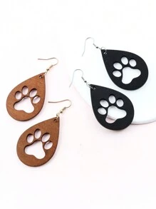 Music Note Drop Earrings