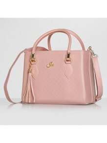 Women Tote Bags - Màu Hồng baby - Xem 2