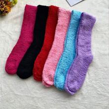 Women Over The Calf Socks - Nhiều màu - Xem 4
