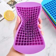 1pc 160-Cavity Silicone Colorful Ice Cube Tray, Suitable For Summer Ice Making - Multicolor - View 2