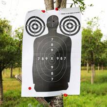 3pcs Large Paper Shooting Targets For Rifle And Pistol Practice - Traditional Targets For Shooting Range And Shooters - Improve Your Aim And Accuracy - Multicolor - View 3