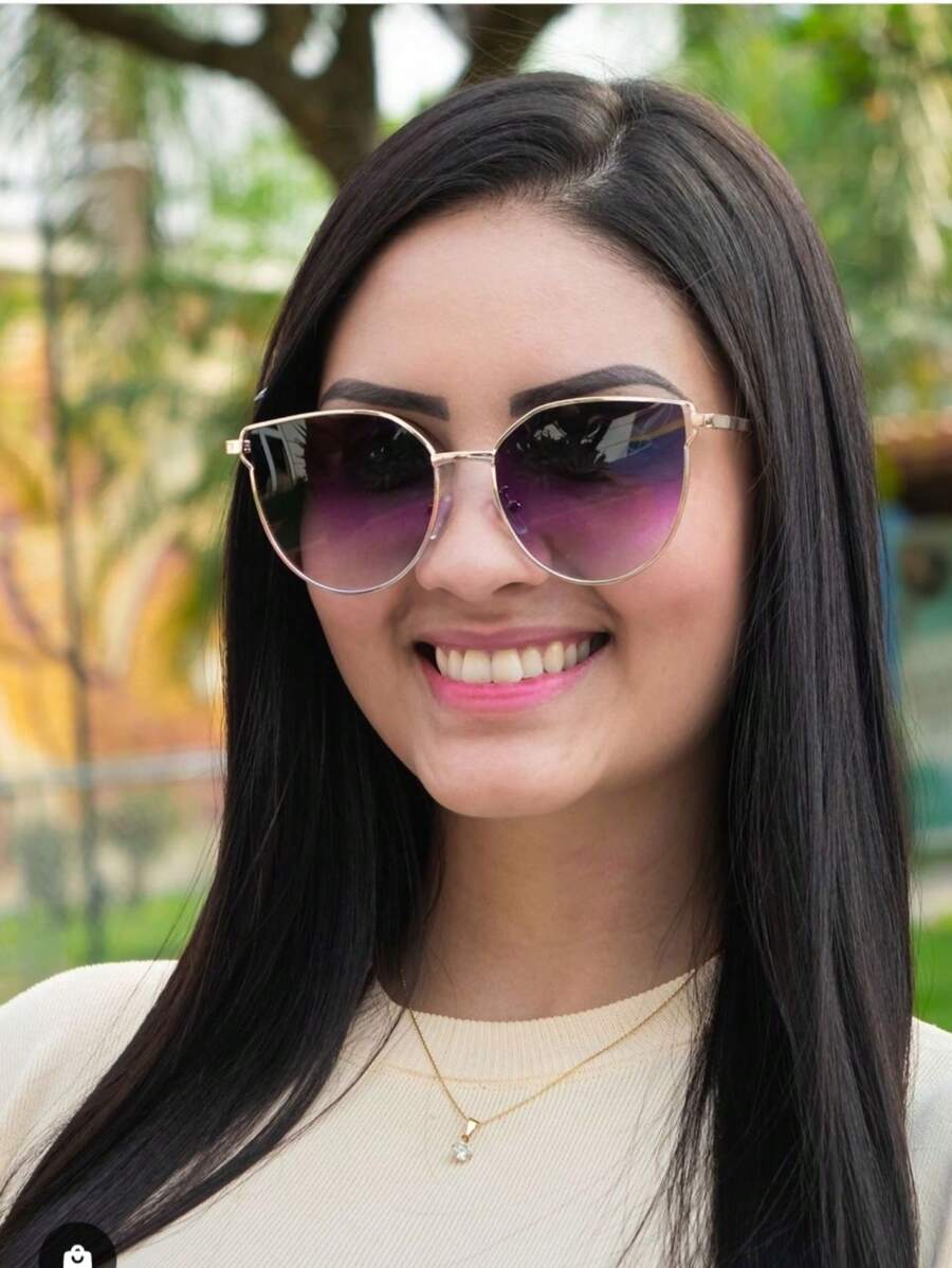 Women Sunglasses - Hoa hồng vàng - Xem 1