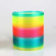 1 Miếng Đầy màu sắc Cầu vồng Cuộn dây Mùa Xuân Đồ chơi - Nhiều màu - Xem 6