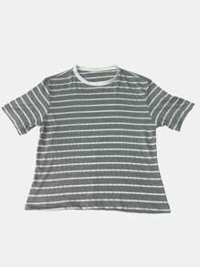 K&K FASHION Women T-Shirts - 灰色 - 查看 3