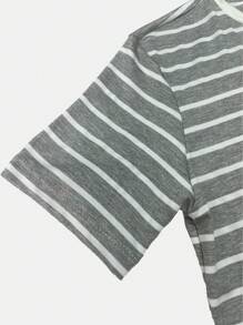 K&K FASHION Women T-Shirts - 灰色 - 查看 4