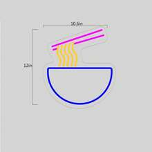 Ramen Neon Sign, Japanese Noodle Food Neon Sign, Dimmable Neon Light For Home Kitchen, Room, Commercial Storefront, Shop, Restaurant - Multicolor - View 7