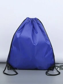 1 Unit Drawstring Backpack Bags Sack Pack  Sport Storage Polyester Bag For Gym Cinch Bag Polyester For Women Men Outdoor - Drawstring Pockets - View 10