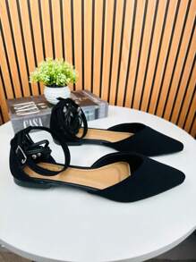 Women Flats - màu đen - Xem 1