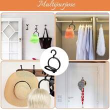 Wig Stand, Wig Head Stand For Multiple Wigs, Portable Wig Holder Wig Head Stand For All Wigs Travel Wig,Black - Black - View 5