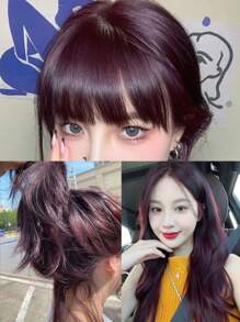 5 Tinte de jengibre para el cabello púrpura luce un color espectacular, Lava, Tiñe y Nutre al mismo tiempo, 3 en 1 - Morado - Ver 5