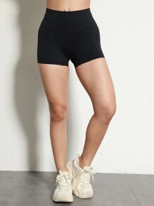 High Waist Naked Sensation Tight Yoga Leggings, Peach Lifting Sport Yoga Pants For Women - 彩色 - 查看 3