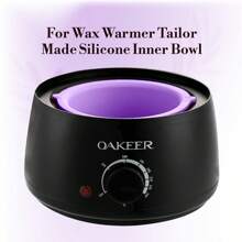 Silicone Wax Bowl Wax Warmer Silicone Bowl Nonstick Wax Pot Reuse Waxing Bowl Single Bowl Purple, Hair Products And Accessories For Barber Salon Beauty Travel Essentials