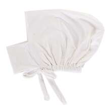 Elastic Headband Hat With Milk Silk Neck Warmer And Hidden Hair Clip, Multicolors Bonnet Hair Bonnet Turban - Multicolor - View 6