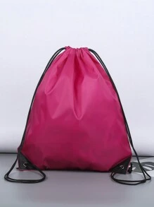 1 Unit Drawstring Backpack Bags Sack Pack  Sport Storage Polyester Bag For Gym Cinch Bag Polyester For Women Men Outdoor - Drawstring Pockets - View 22