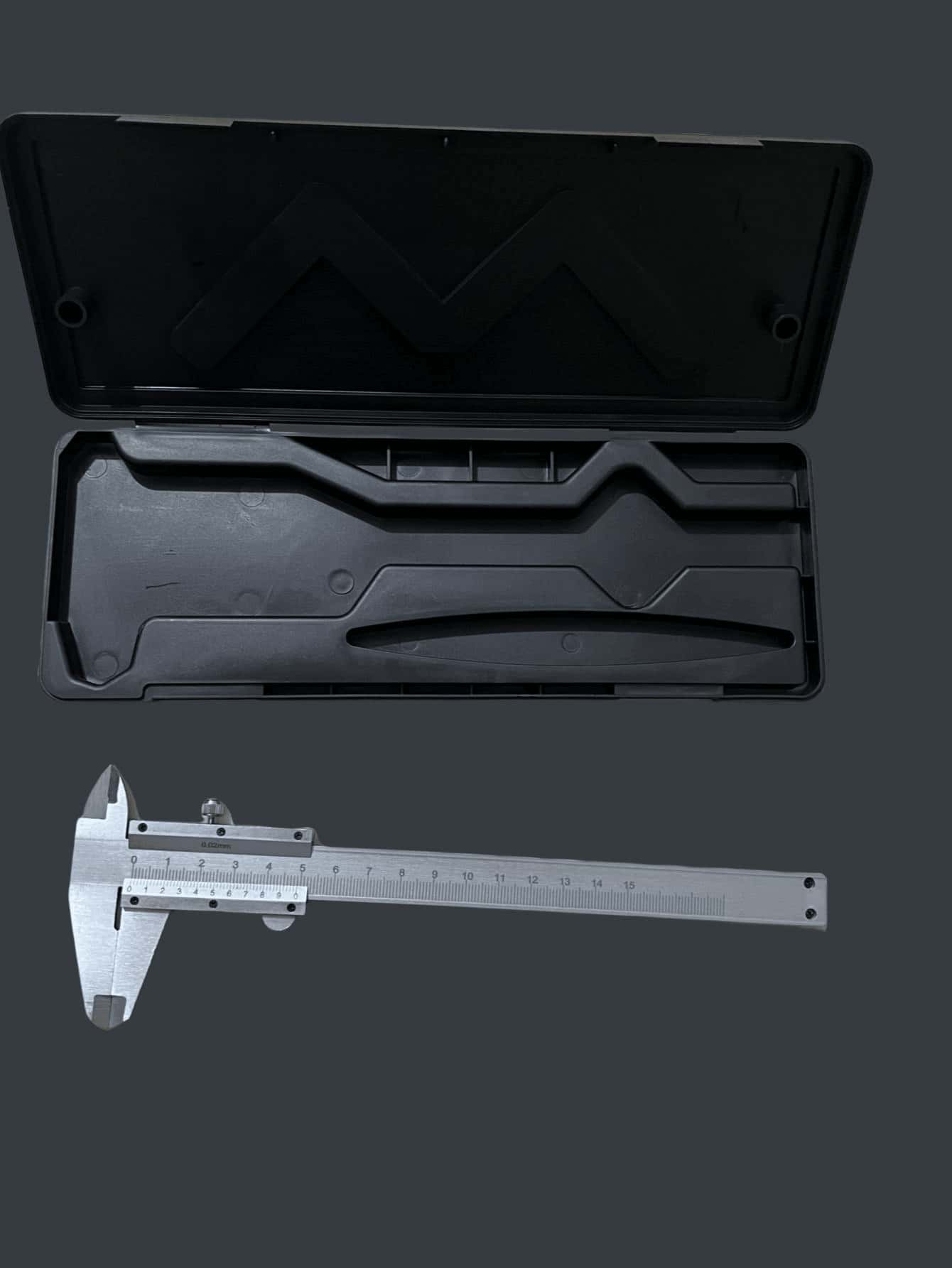 Ruler Measuring Tool Zinc Alloy 0150mm Game Decor Mini Pocket Depth