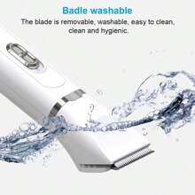 Dog Shaver Clippers 4 In 1 Dog Grooming Kit Clippers Electric Pet Hair Trimmer Low Noise Pet Shaver USB Rechargeable Pet Clippers For Small & Medium Dogs Cats