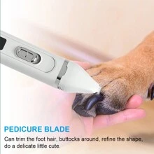 Dog Shaver Clippers 4 In 1 Dog Grooming Kit Clippers Electric Pet Hair Trimmer Low Noise Pet Shaver USB Rechargeable Pet Clippers For Small & Medium Dogs Cats