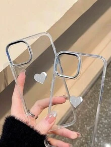 Ốp điện thoại hình trái tim bằng giấy vàng hình cầu vồng ba chiều tương thích với iPhone 15 Pro Max/14/13/12/11 Pro Max/11 - Nhiều màu - Xem 4