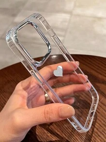 Ốp điện thoại hình trái tim bằng giấy vàng hình cầu vồng ba chiều tương thích với iPhone 15 Pro Max/14/13/12/11 Pro Max/11 - Nhiều màu - Xem 3