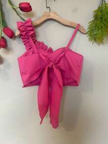 Women Tank Tops & Camis - Màu Hồng Tươi - Xem 2