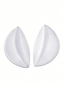 1pair Nylon EVA Athletic Arch Support Insoles, Half Insole - Clear - View 5