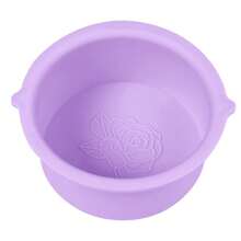 Silicone Wax Bowl Wax Warmer Silicone Bowl Nonstick Wax Pot Reuse Waxing Bowl Single Bowl Purple, Hair Products And Accessories For Barber Salon Beauty Travel Essentials