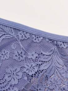 APRSEA 3pcs Ladies Lace Panties Simple And Comfortable Lace High Waisted Triangle Pants