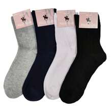 12 Pares Calcetín Para Diabético Sin Costura Polo Club Suaves Calidad Premium - Multicolor - Ver 2