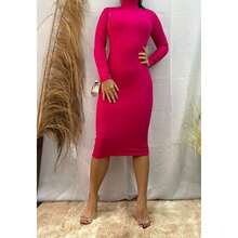 Women Dresses - Màu Hồng Tươi - Xem 3