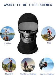 Sun Protection Headscarf For Men And Women, Outdoor Motorcycle Riding Helmet Inner Lining, Fishing, Funny Bikini Face Mask - Multicolor - View 5