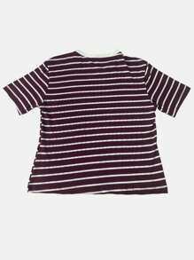 K&K FASHION Women T-Shirts - 酒紅色 - 查看 7