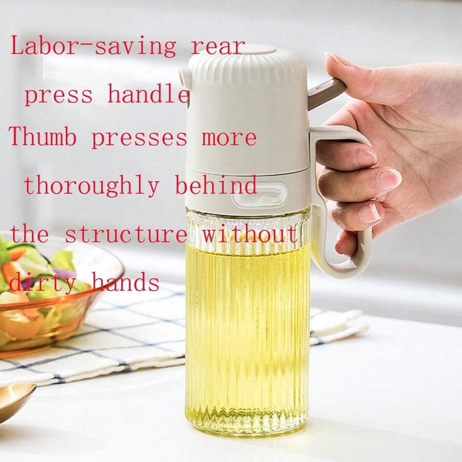 Oil Spray Bottle, Glass Oil Dispenser, Oil Spritzer For Kitchen Cooking